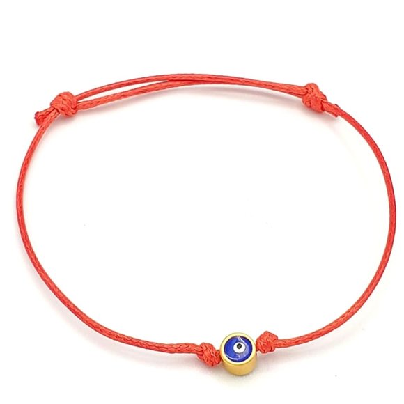 Jewelry Adjustable Red String Evil Eye Bracelet Poshmark